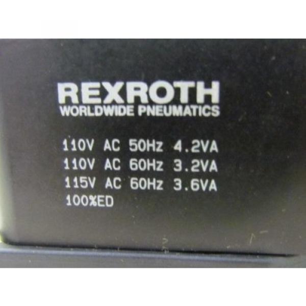 Rexroth USA Canada Ceram GS30012-0707 GS-030012-00707 110VAC Pneumatic Solenoid Valve #9 image