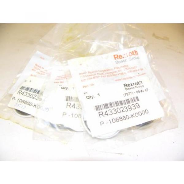 REXROTH Germany Mexico BOSCH ROD SEAL R433023939  P-106860-K0000 NEW IN SEALED PACKAGE! (F205) #1 image
