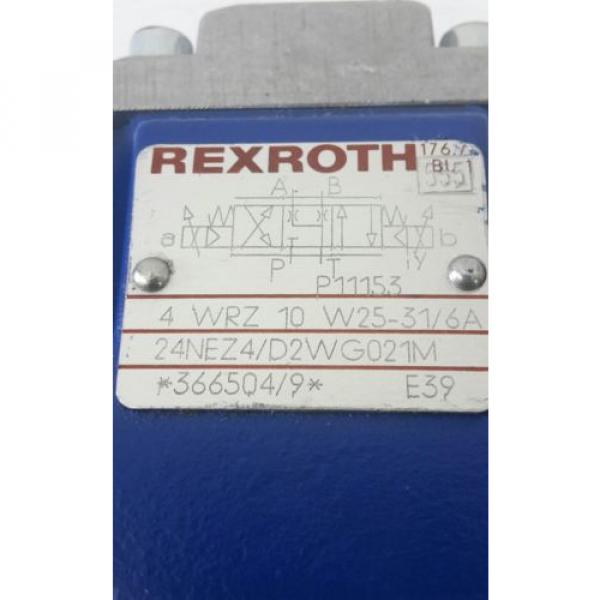 Rexroth Italy Russia 4WRZ10 Proportionalventil vorgesteuert  proportional valve 70403.5 #3 image