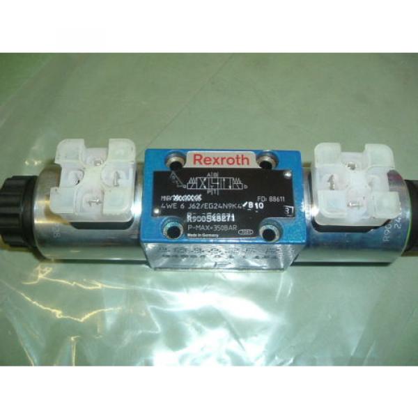 REXROTH Canada Russia .HYDRAULIC 4WE 6 J62 EG24N9K4 B10. VALVE  R900548271.. NEW NOT PACKAGED #1 image