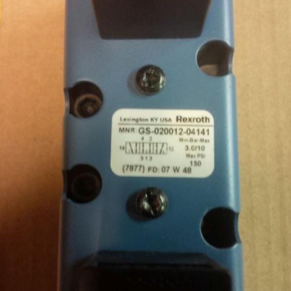 Rexroth Canada Canada ceram valves(set of 2)R434000061/GS02001204141 New #6 image