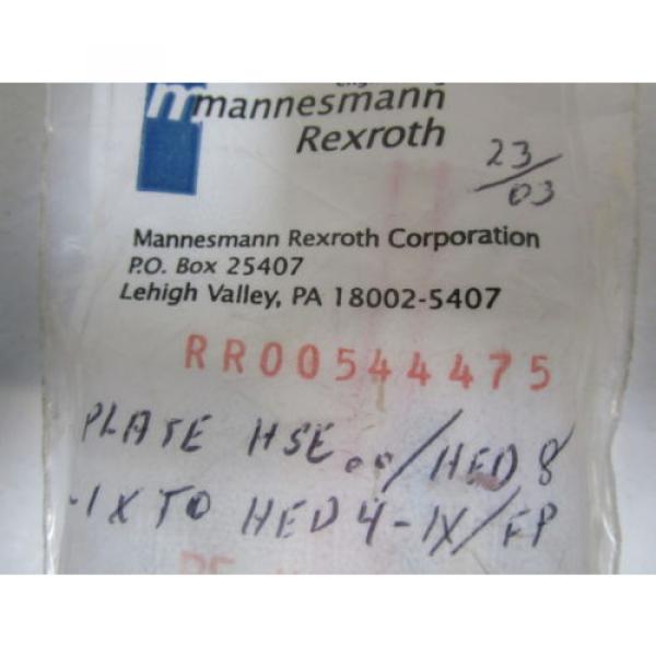 REXROTH Japan Greece RR00544475 *NEW IN BAG* #2 image
