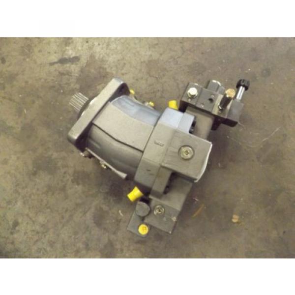 REXROTH India France AXIAL HYDRAULIC PUMP A6VM107DA5X MADE IN GERMANY COUNTER CLOCKWISE NEW #1 image
