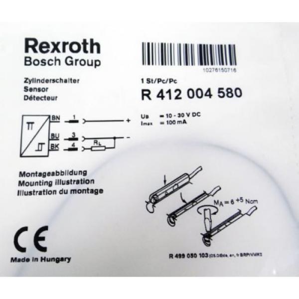 REXROTH Korea Russia R 412 004 580 R412004580 Sensor -unused- #3 image