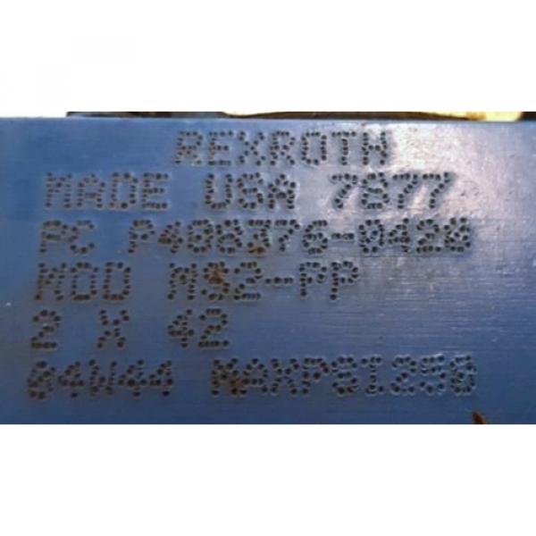 REXROTH Germany china BOSCH CYLINDER, PC P408376-0428, MS2-PP, 2 X 42&#034;, 250 PSI #3 image