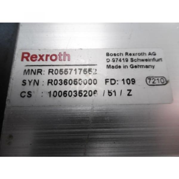 Bosch France France Rexroth Compactmodul Linearführung Länge 84cm R055717552 #6 image
