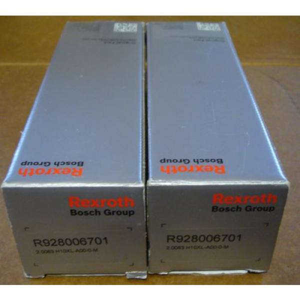 Lot Dutch Australia of 2 Bosch Rexroth Filters R928006701 2.0063 H10XL-A00-0 160mm x 50mm 350LEN #1 image