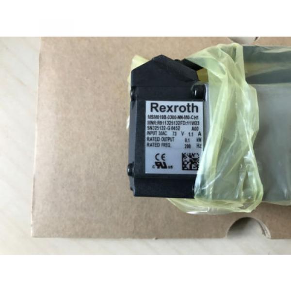 Rexroth Singapore USA MSM019B-0300-NN-M0-CH1 Servomotor R911325132 Neu OVP (Regal 2/2/3) #2 image