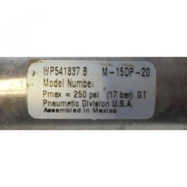 REXROTH, France Italy PNEUMATIC CYLINDER M-15DP-20, 1.5&#034; BORE, 1.5&#034; STROKE, WP541837 B #2 image