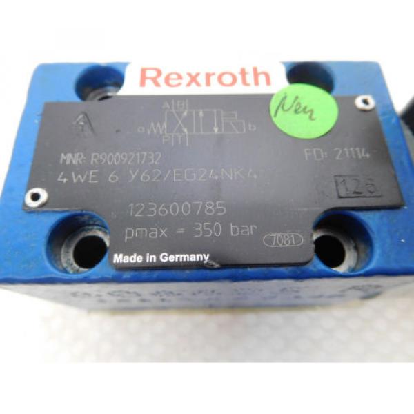 Rexroth 4WE 6 Y62/EG24NK4, R900921732, Directional control valve 4/2 unused #2 image
