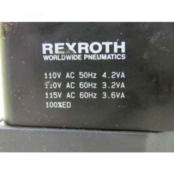 Rexroth Japan Singapore Ceram GS-20052-0707 110VAC Pneumatic Solenoid Valve #10 image