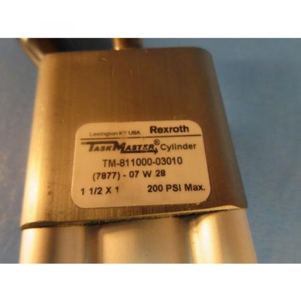 Rexroth China Russia TM-811000-03010, 1-1/2x1 Task Master Cylinder, 1-1/2&#034; Bore x 1&#034; Stroke #2 image
