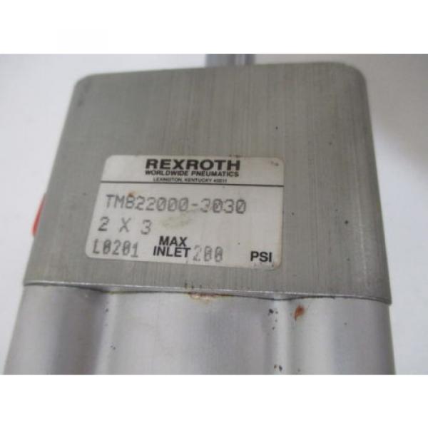 REXROTH Germany Germany TM822000-3030 PNEUMATIC CYLINDER *USED* #4 image