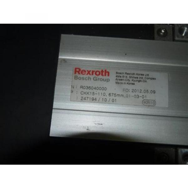 Rexroth France Dutch R036040000 CKK15-110 Slide Module #4 image