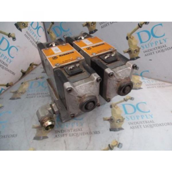 REXROTH Mexico Germany 4WE10G21/AW110NZ4V 4 WAY SOLENOID VALVES WITH MANIFOLD ASSEMBLY #9 image