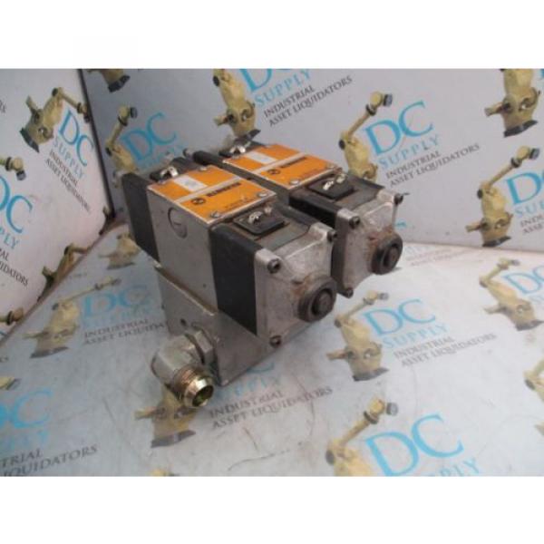 REXROTH Mexico Germany 4WE10G21/AW110NZ4V 4 WAY SOLENOID VALVES WITH MANIFOLD ASSEMBLY #10 image