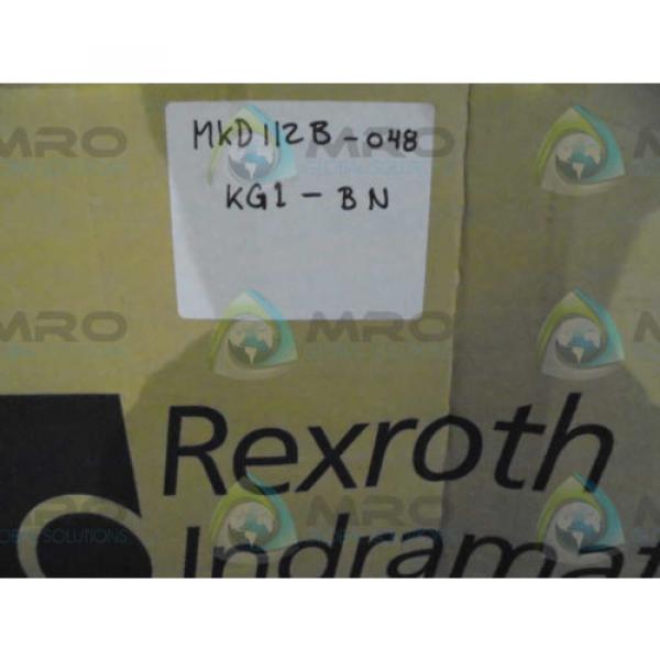 REXROTH India USA INDRAMAT MKD112B-048-KG1-BN *NEW IN BOX* #1 image