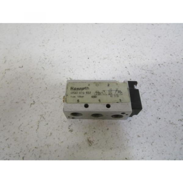 REXROTH France France VALVE 0820 038 102 (AS PICTURED) *USED* #1 image