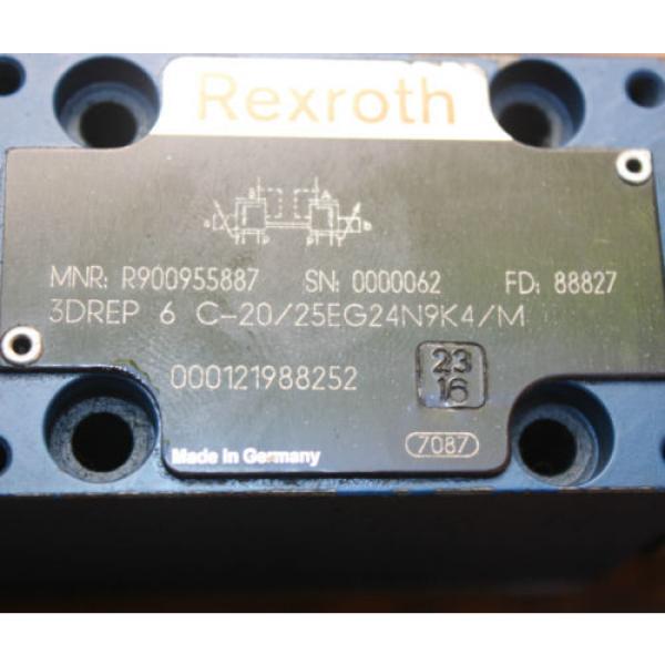 REXROTH 3DREP 6 C-20/25EG24N9K4/M Solenoid Operated Directional VALVE #3 image