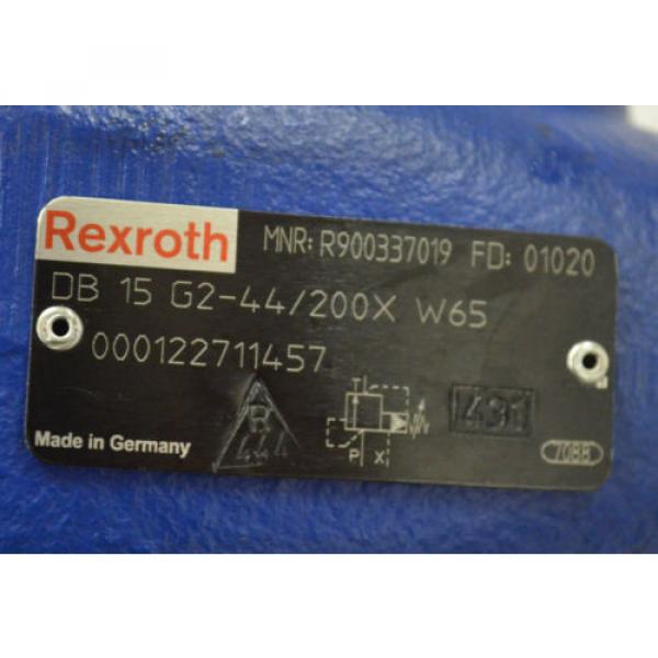 Rexroth Egypt Italy DB15G2-44/200X W65 Druckbegrenzungsventil R900337019 NEU #2 image