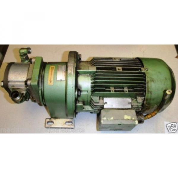Siemens Australia Canada Rexroth Motor Pump Combo 1LA5090-4AA91 _E9F58_ No Z # _ 1LA50904AA91 #1 image