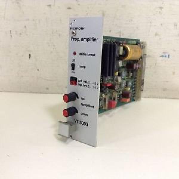 Rexroth India Japan Proportional Amplifier VT5003S31 R1 Used #83113 #1 image