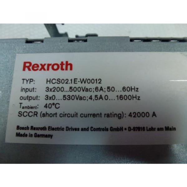 Rexroth Singapore Italy HCS02.1E-W0012-A-03-NNNN+CSB01. 1C-PB - ENS - NNN - L1-S-NN - FW+Card #2 image