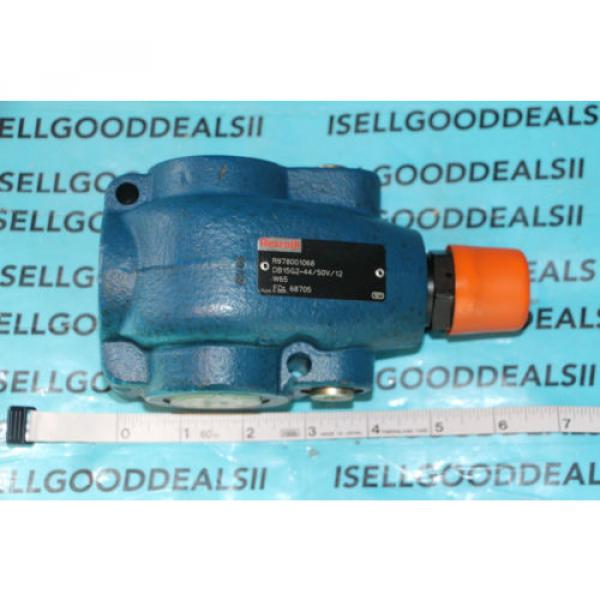 Rexroth Mexico Germany R978001068 DB15G2-44/50V/12 Hydraulic Pressure Relieve Valve New #1 image