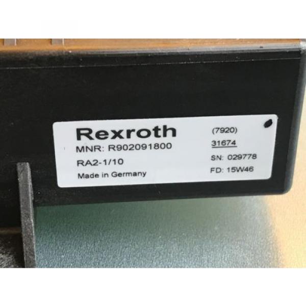 Analog Greece Russia amplifier Bosch Rexroth RA2-1/10 #3 image