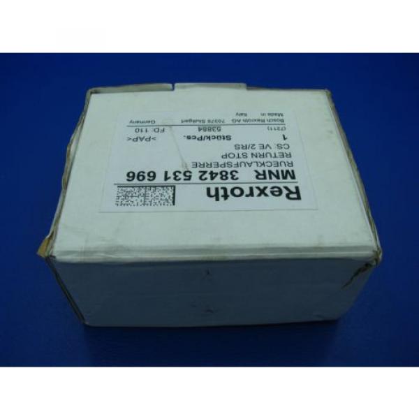 Bosch Egypt Mexico Rexroth VE2/RS Return Stop  3842531696 NEW #2 image