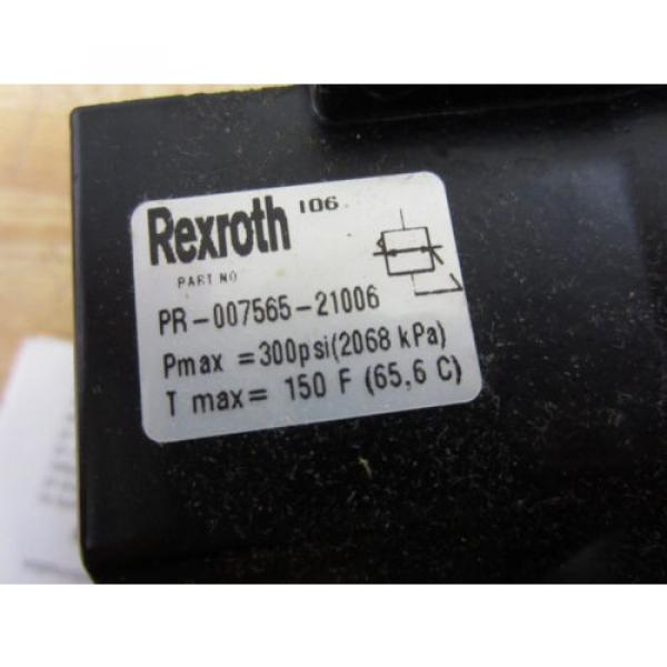 Rexroth Russia Australia PR-007565-21006 Regulator PR00756521006 #6 image