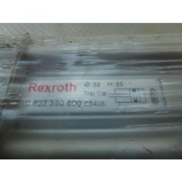 Rexroth Italy Japan 0 822 350 600 Pneumatic cylinder ⌀ 32, Hub 25, max 10 bar, unused #2 image