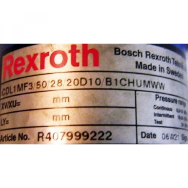 Rexroth Russia Canada Hydrozylinder CDL1MF3/50/28/20D10/B1CHUMWW  - unused - #2 image