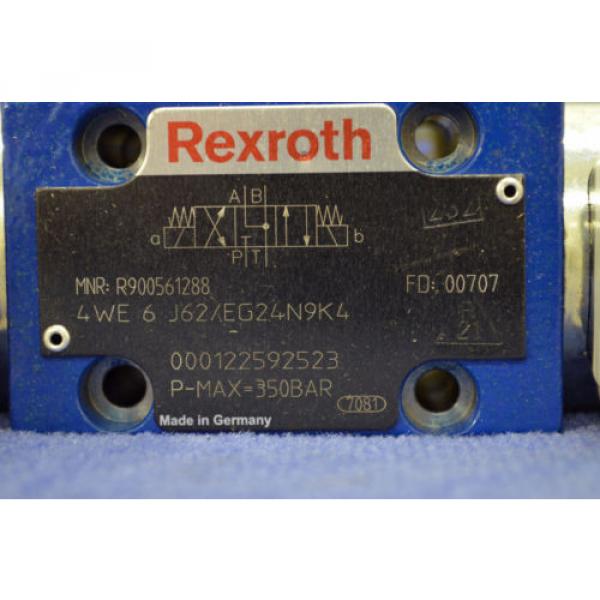 Rexroth Japan china Hydraulikventil 4 WE 6 J62/EG24N9K4  NEU #2 image