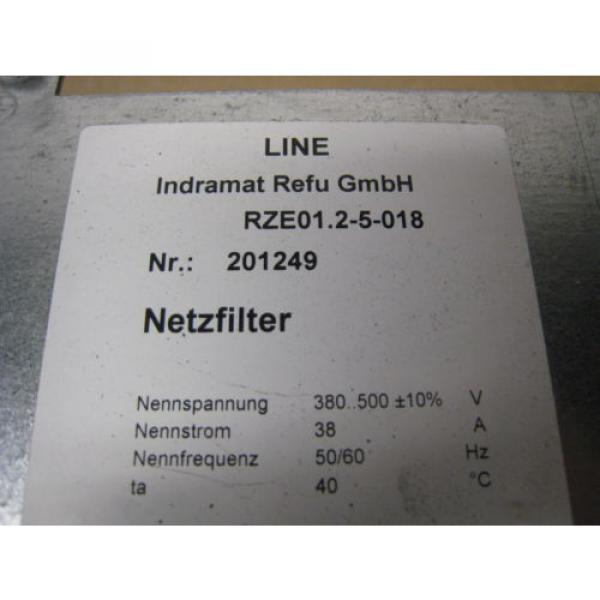 Rexroth Egypt Korea Indramat RZE01.2-5-018 RD500 Drive EMC Filter Line Reactor Free Shipping #2 image