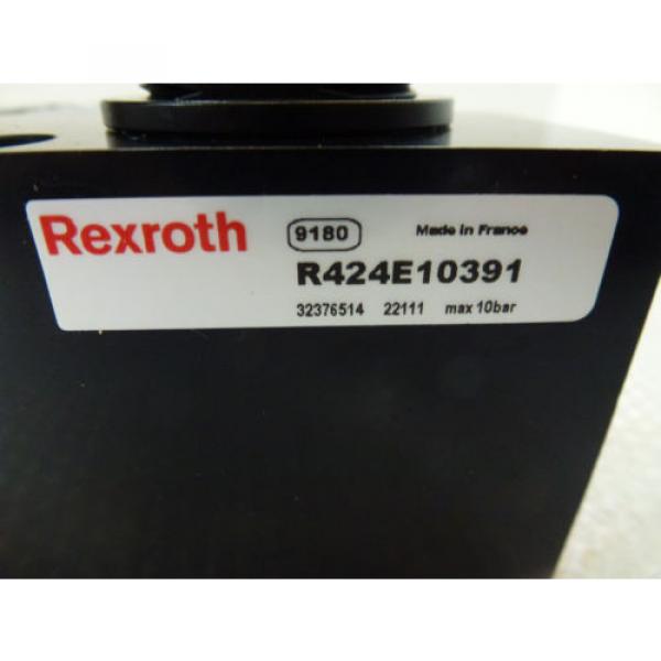Rexroth Singapore Japan Compressed air unit R424E10391 with Pressure reducer 5/2-Wege 0820058761 #3 image