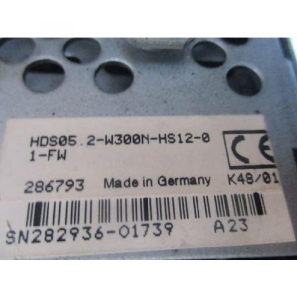 REXROTH Germany Mexico AC CONTROLLER HDS05.2-W300N-HS12-01-FW #4 image