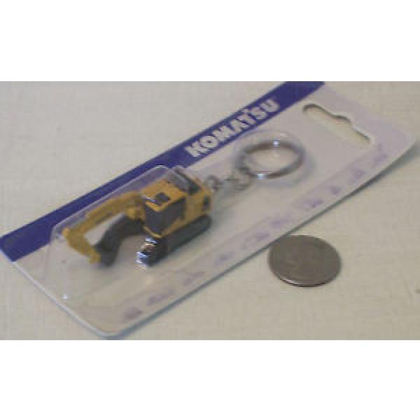 Komatsu Construction Diecast Toy Keychain (New in Package) FAST SHIPPING / USA #1 image