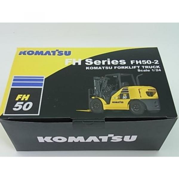 1/24 Komatsu Folk Lift FH50-2 diecast model brand new item Japan #1 image