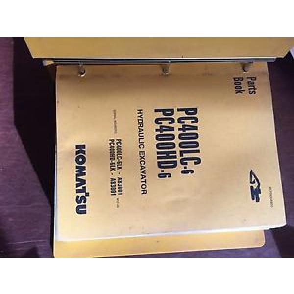 KOMATSU PC400 400HD-6  EXCAVATOR PARTS CATALOG BOOK MANUAL BEPB4006C0 #1 image