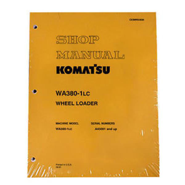 Komatsu WA380-1LC Wheel Loader Service Shop Manual #1 image