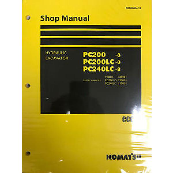 Komatsu PC200LC-8 PC200-8 pc240lc-8 Service Repair Printed Manual #1 image