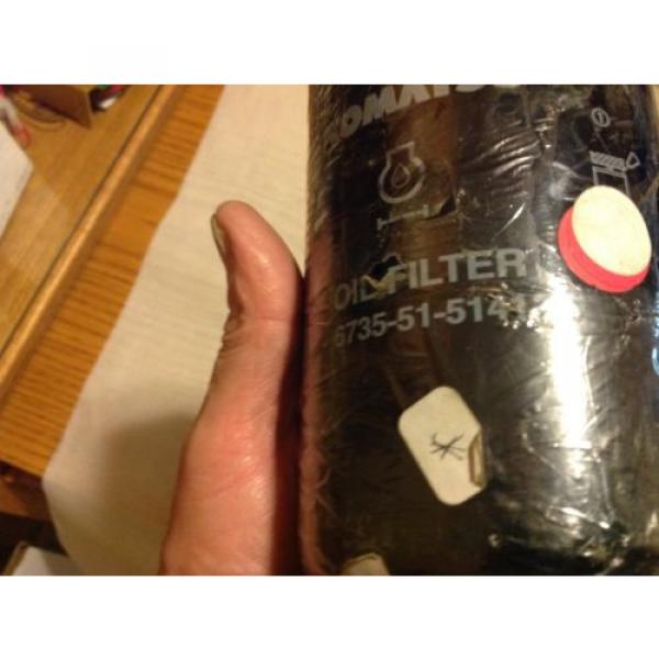 Komatsu OEM Oil Filter 6735-51-5141, 6735-51-5144, SET OF 3 #2 image