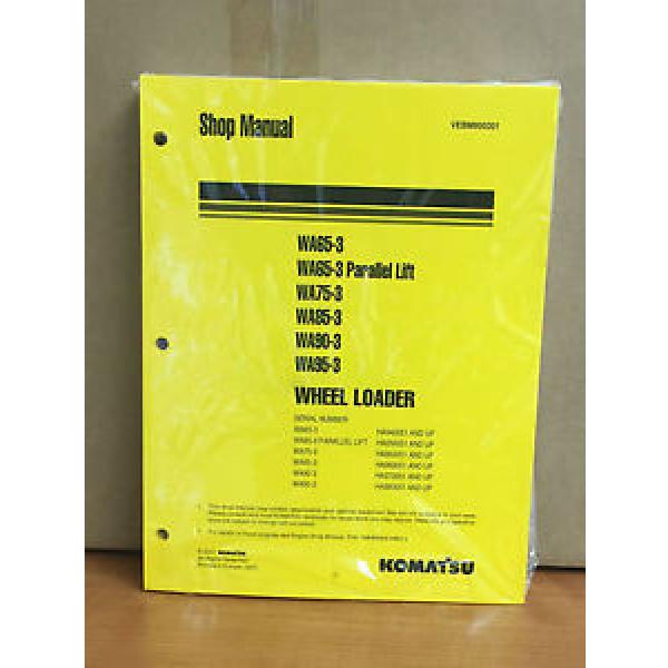 Komatsu WA65-3,WA75-3,WA85-3,WA90-3,WA95-3 Wheel Loader Shop Service Manual #1 image