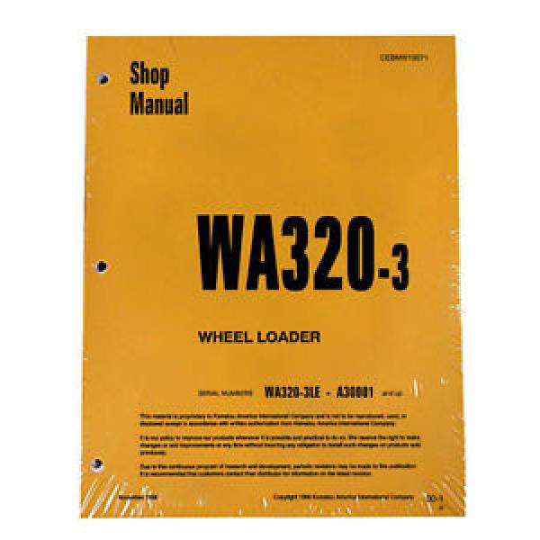 Komatsu WA320-3 Wheel Loader Service Repair Manual #2 #1 image