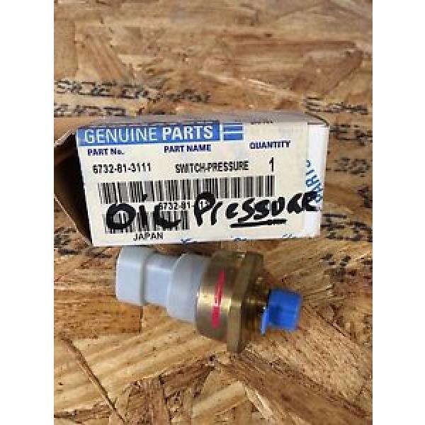 6732-81-3111 Genuine Komatsu Oil Pressure Sensor #1 image