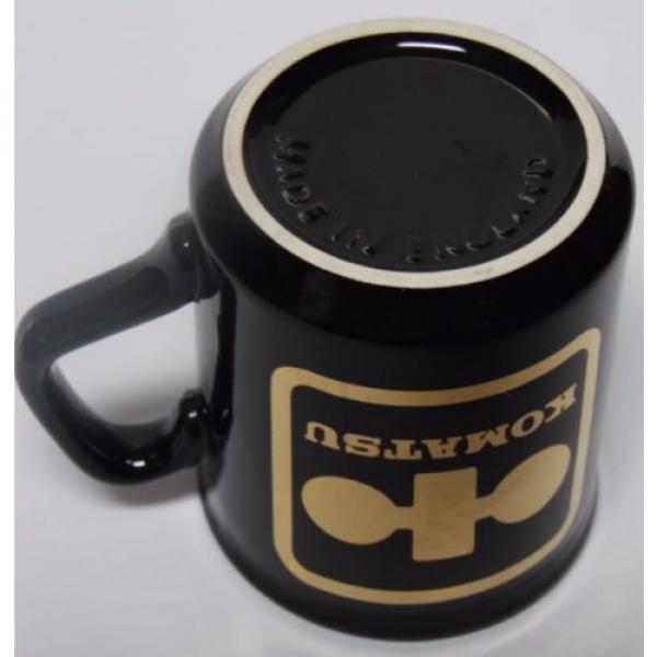 Vtg 1980s Japan Komatsu DOZER CONSTRUCTION EQUIPMENT Advertising Coffee Cup Mug #9 image