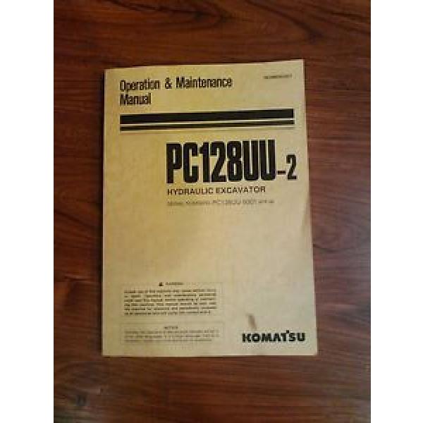 Komatsu PC 128uu-2 operators manual #1 image