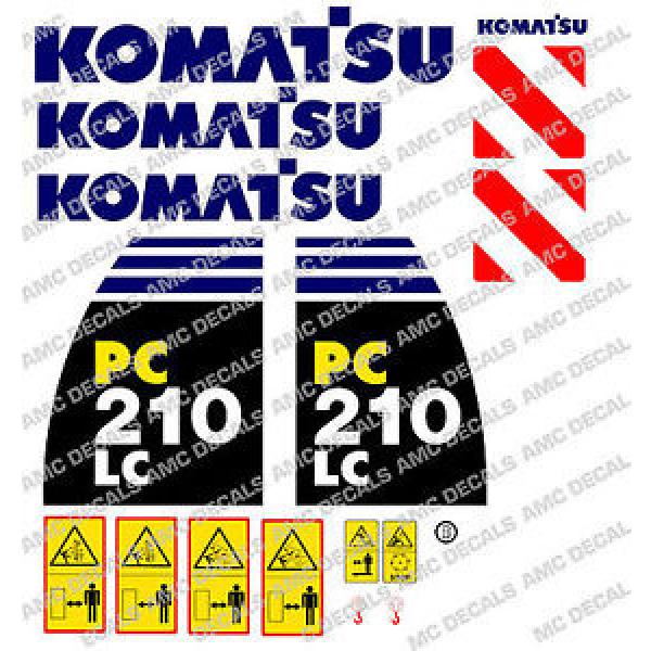 KOMATSU pc210lc -8 Escavatore Adesivo Decalcomania Set #1 image
