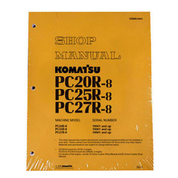 Komatsu Service PC20-8, PC25R-8, PC27R-8 Shop Manual #1 image